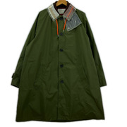 kolor Nyタフタ スリーレイヤーステンカラーコート(3)