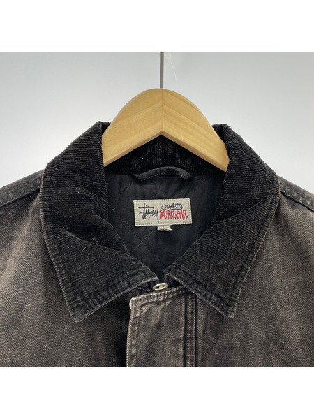 STUSSY ジャケット Washed Canvas Shop Jacket(L)