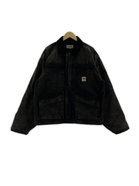 STUSSY ジャケット Washed Canvas Shop Jacket(L)