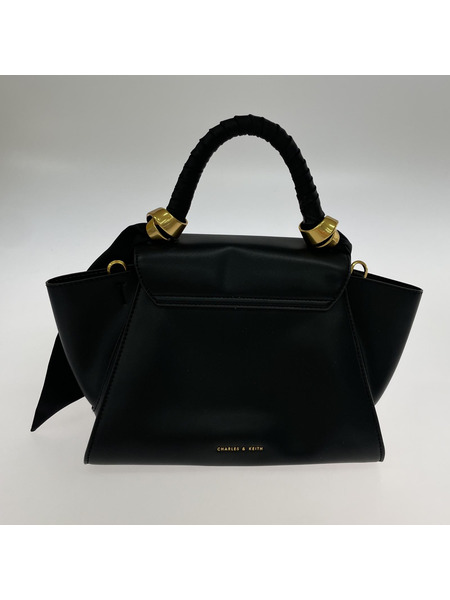 charles＆keith/ハンドバッグ/BLK