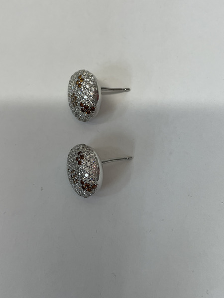 LOEWE アナグラムペブルピアス シルバー