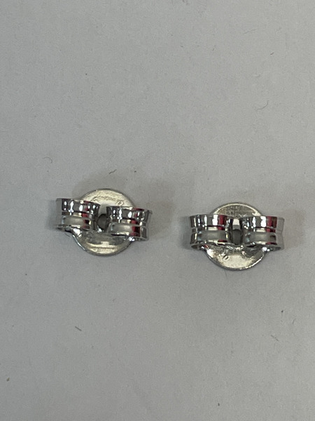 LOEWE アナグラムペブルピアス シルバー