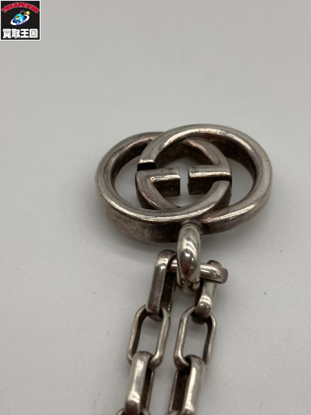 GUCCI グッチ インターロッキングG シルバーネックレス AG925 