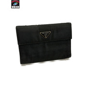 PRADA 3つ折り財布 BLK