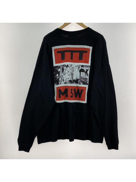 TTT_MSW L/S TEE (L) ブラック TTT-2022AW-CT02