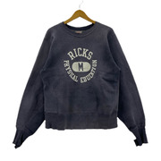 Champion スウェット・トレーナー REVERSE WEAVE タタキタグ スウェット 紺 (M)