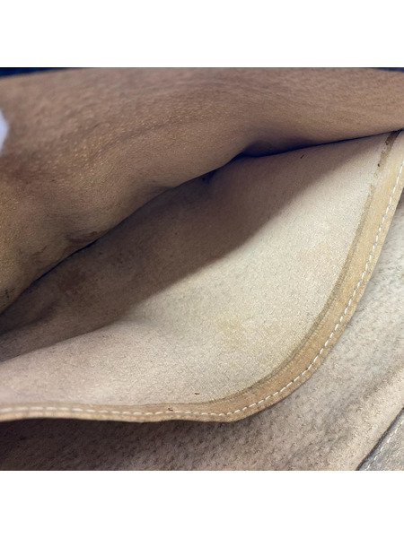 ショルダーバッグ HIROFU レザーショルダーバッグ ブラック