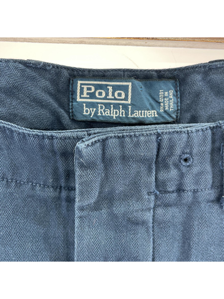 POLO RALPH LAUREN P-44型 HBT モンキーパンツ 月桂樹 32/32[値下]