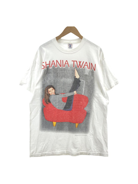 OLD・VINTAGE 90s Shania Twain Tシャツ 白 L