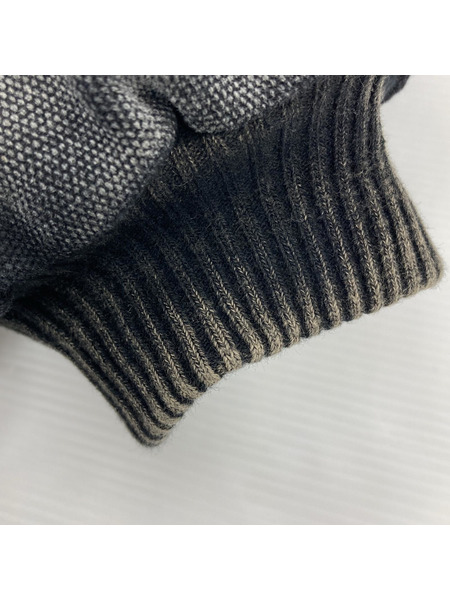 9090 ジャケット ダックフーディジャケット 黒 (L)