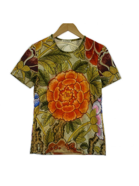 PLEATS PLEASE 半袖Tシャツ・カットソー 牡丹 (3)