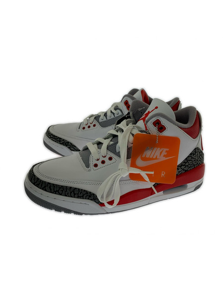 NIKE スニーカー Nike Air Jordan 3Fire Red 27.5cm