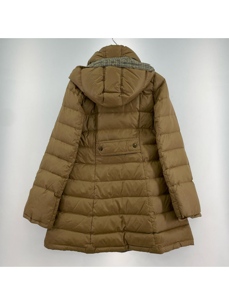 BURBERRY BLUE LABEL キルテイング ダウン コート ベージュ 38