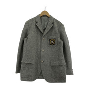 VAN JAC HarrisTweed ツィードジャケット グレー