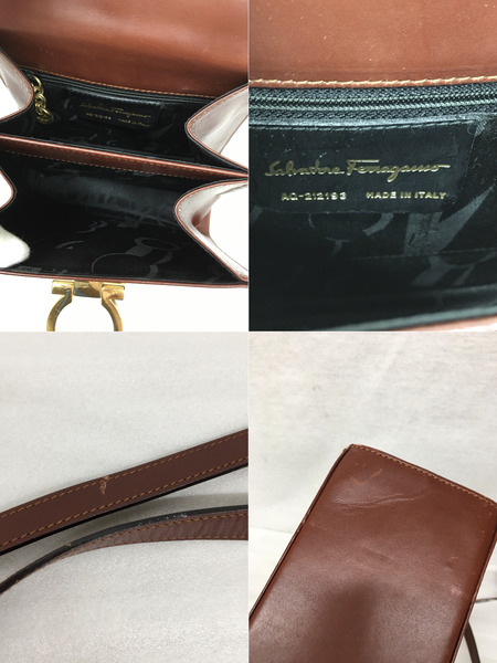 S.ferragamo　ショルダーバッグ ガンチーニ/2WAYショルダーバッグ/