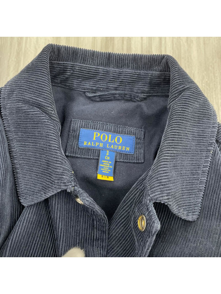 POLO RALPH LAUREN ジャケット コーデュロイレタージャケット ネイビー S