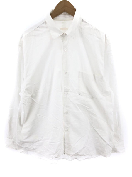 COMOLI  コモリシャツ　22AW  White