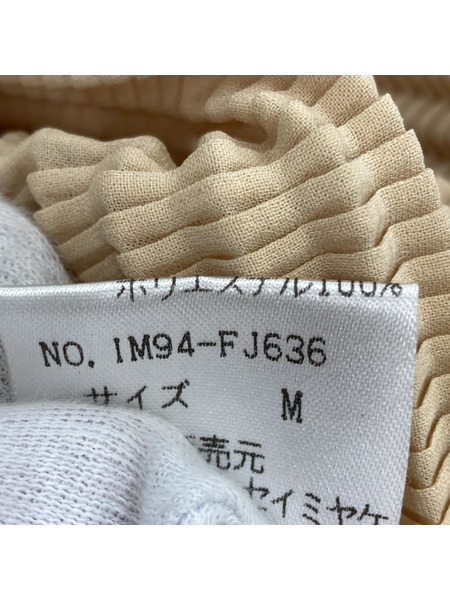 ISSEY MIYAKE　LSカットソー　ベージュ