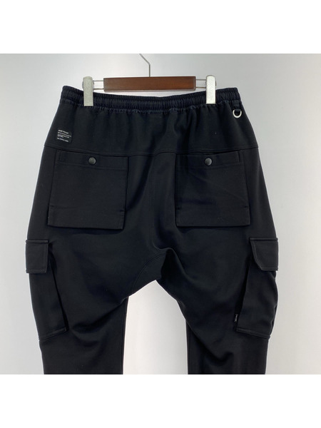 MAGIC STICK パンツ カーゴスウェットパンツ 黒 (L)[値下]