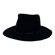 HYSTERIC GLAMOUR ハット STETSON ウール ハット 黒