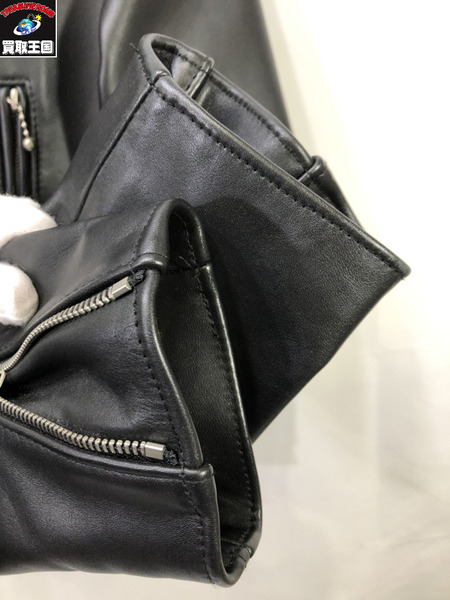 レザージャケット LIGHTNING ライトニング ライダースジャケット size38　黒