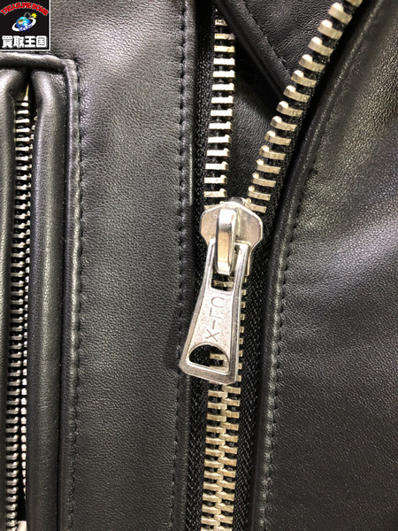 レザージャケット LIGHTNING ライトニング ライダースジャケット size38　黒