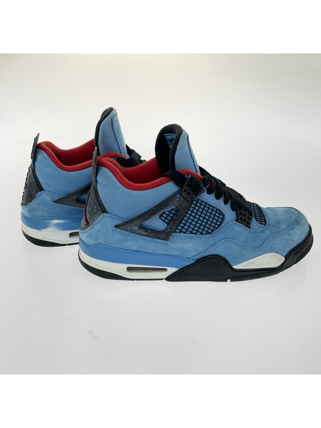 NIKETravisScott×Air Jordan4RetroCactusJackUniversityBlue