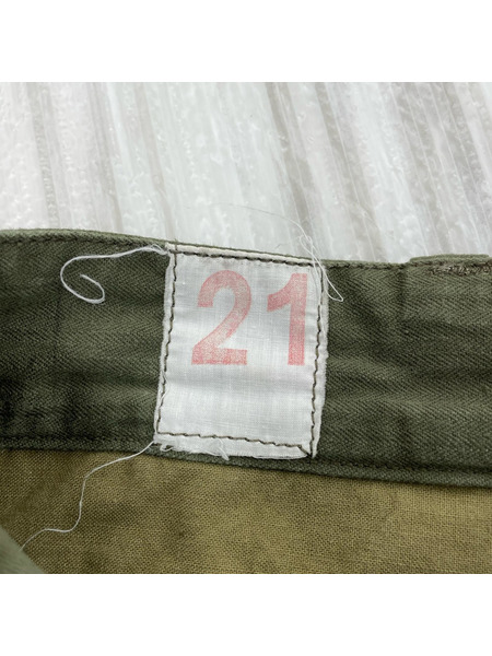 OLD・VINTAGE パンツ 60s フランス軍 M-47後期