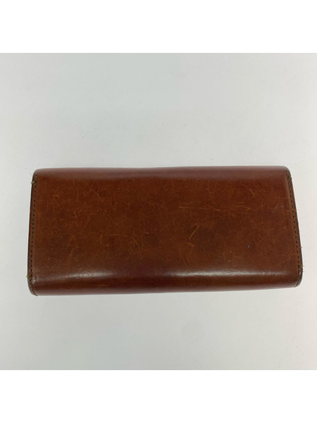 SLOW 長財布 レザーロングウォレット ブラウン