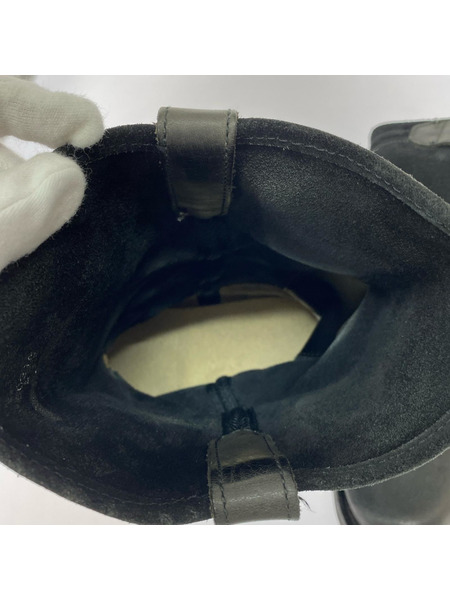 ブーツ 5th Avenue スエード コンチョ ブラック