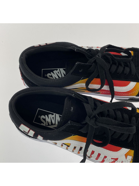 VANS ELLEGARDEN × Vans Old Skool Black/Flame 26.5cm