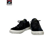 STONE ISLAND コンパスロゴ刺繍 スウェード マウンテンシューズ 41 黒