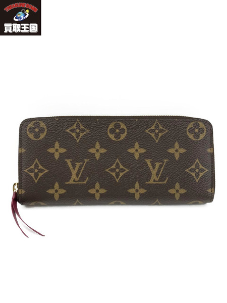 LV ポルトフォイユ・クレマンス(フューシャ) モノグラ[▽]-