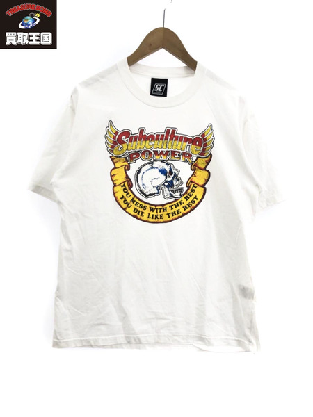 トップスサイズ1 subculture vintage body eagle Tシャツ