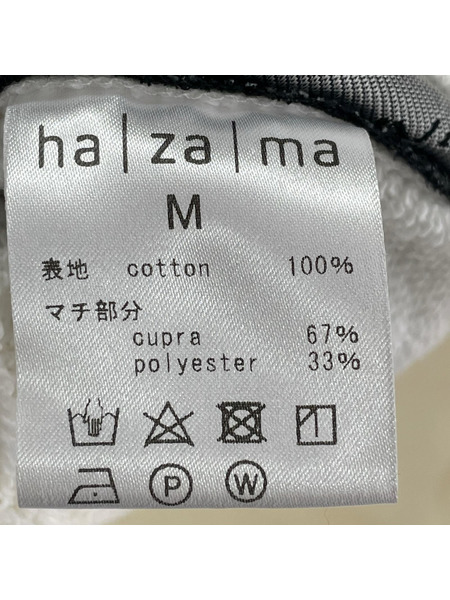 ha l za l ma パーカー 未確認生命体γ/フーディ/M/WHT/日本製