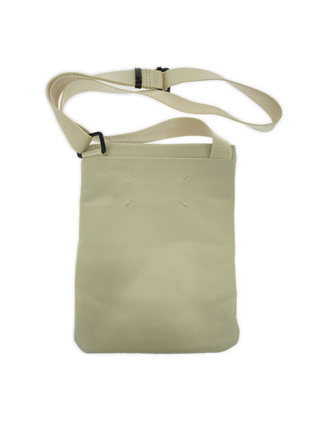 MAISON MARGIELA ショルダーバッグ グラムスラム レザー ショルダーバッグ グレージュ