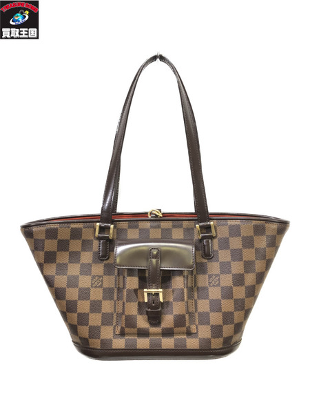 LOUIS VUITTON/ダミエ/マノスクPM/ショルダーバッグ/茶/N51121