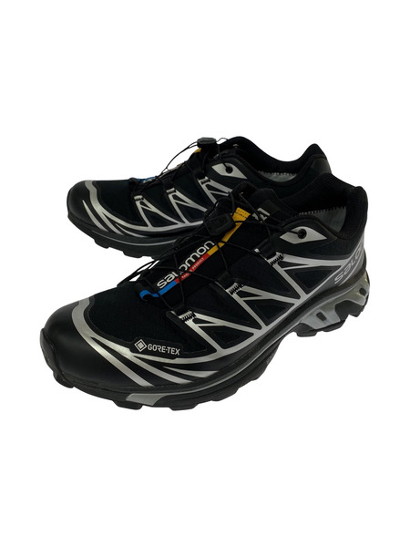 SALOMON ランニングシューズ XT-6 GTX 26.5cm Black/Black/Ftw Silver