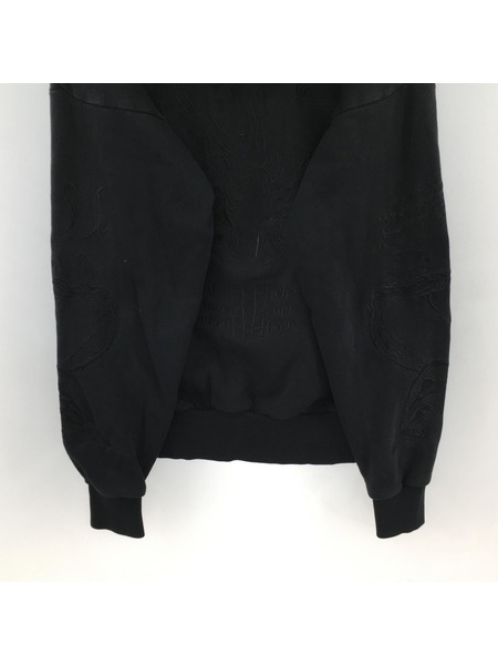 DIESEL パーカー S-ALBY PULLOVER BLACK