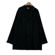 Yohji Yamamoto POUR HOMME ウールギャバシャツジャケット 3  HO-B26-100