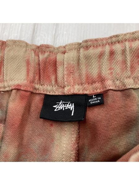 STUSSY DYED EASY SHORT SIZE:L