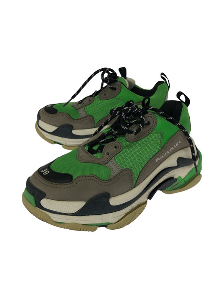 BALENCIAGA TRIPLE S 39 グリーン