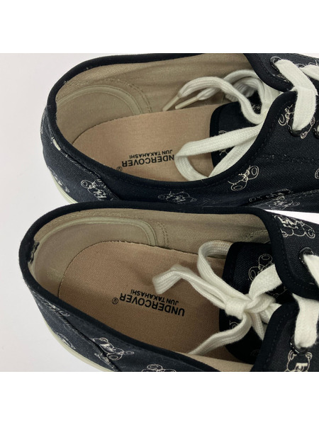 UNDERCOVER スニーカー 総柄キャンバススニーカー(L) UCX9F51-1