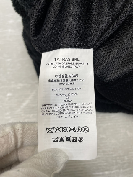 TATRAS MENFI ボアジップパーカー 03 黒