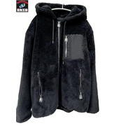 TATRAS MENFI ボアジップパーカー 03 黒