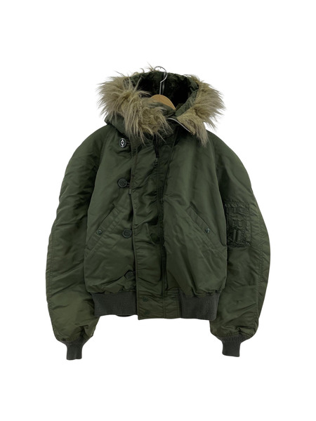 ALPHA INDUSTRIES N-2B フライトジャケット カーキ