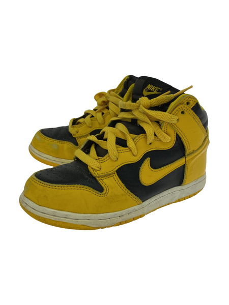 NIKE　DUNK HIGH SP(PS) IOWA black/varsity maize　(21.0)