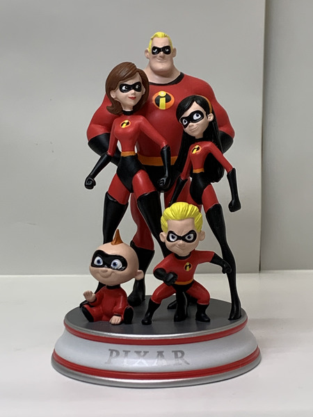 ディズニー ピクサー Mr.インクレディブル　ファミリーフィギュア 開封品 Disney Pixar The Incredibles パー家