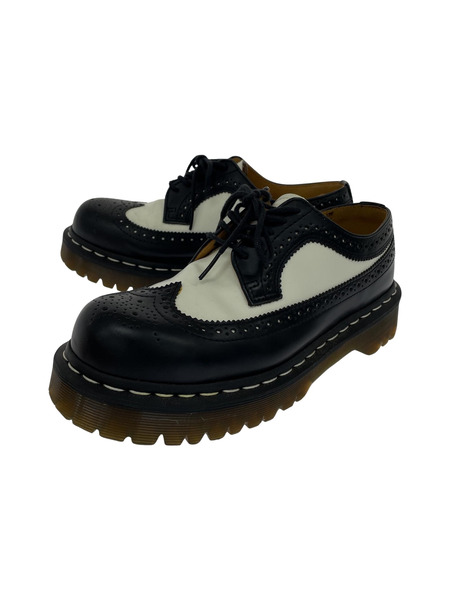 Dr.Martens ツートン ウィングチップ レザーシューズ