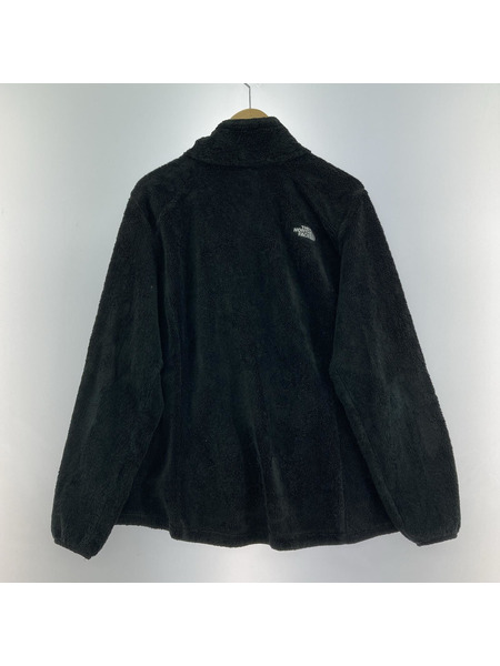 the north face fleece jacket zipper 黒 XL